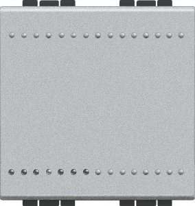 Фото Вимикач одноклавішний однотактний (кнопка) 1NO, 2 модулі, 10 А, 250 В~, автоматичні клеми