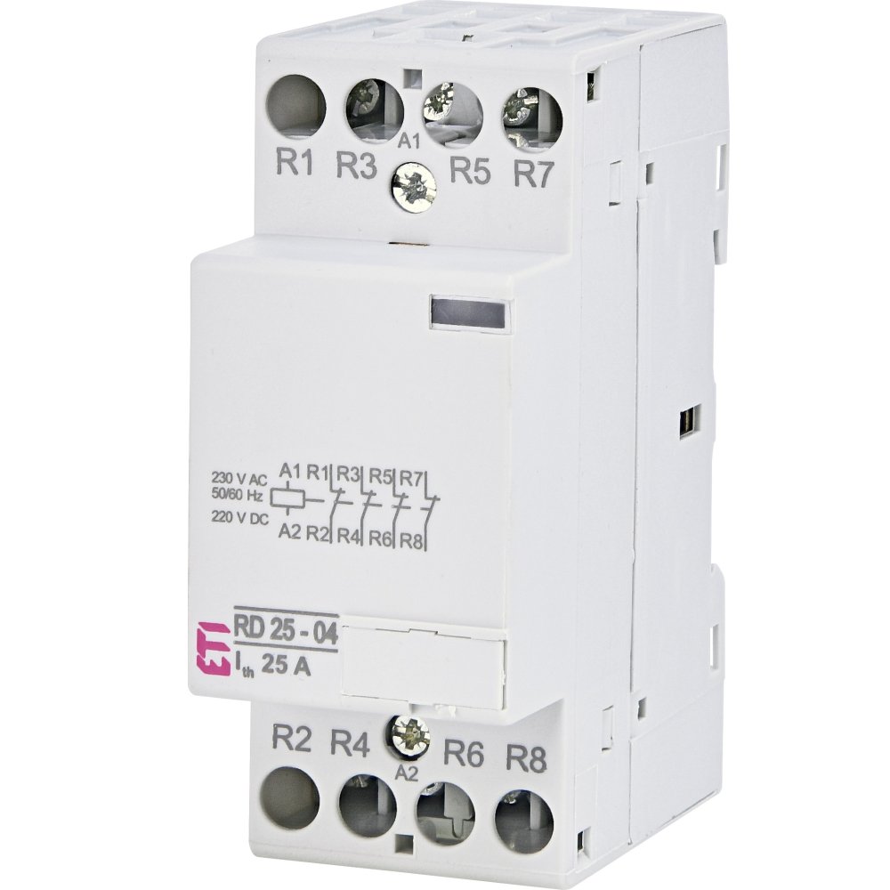 Фото Контактор модульний RD 25-04 230V AC/DC