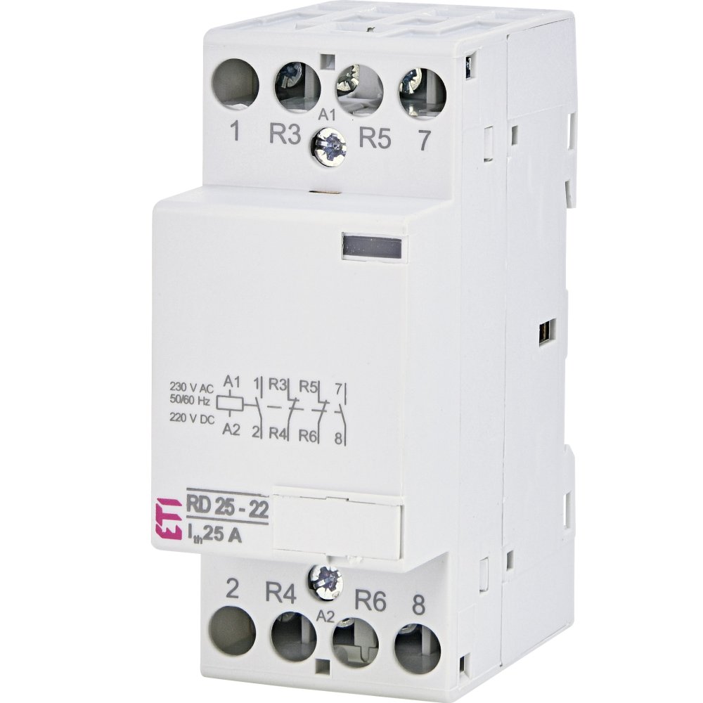 Фото Контактор модульний RD 25-22 230V AC/DC