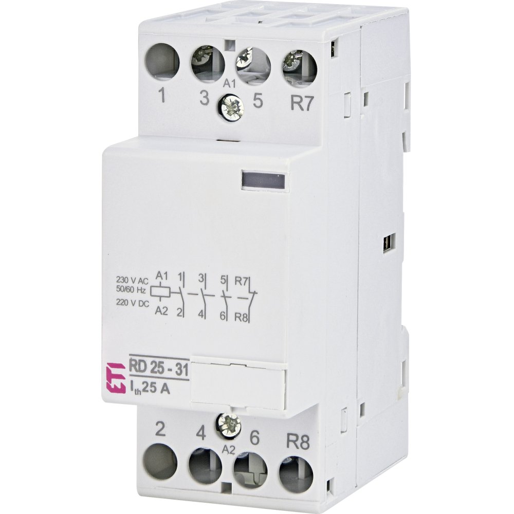 Фото Контактор модульний RD 25-31 230V AC/DC