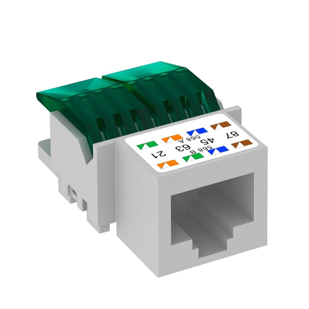 Фото Інформаційний модуль RJ45, Cat.5e, R&M