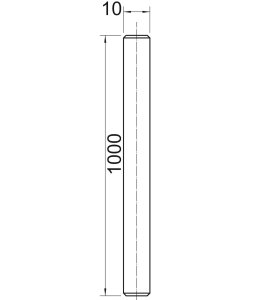Шпилька з різьбою - М10